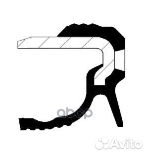 Сальник коленчатого вала 19036715B Corteco