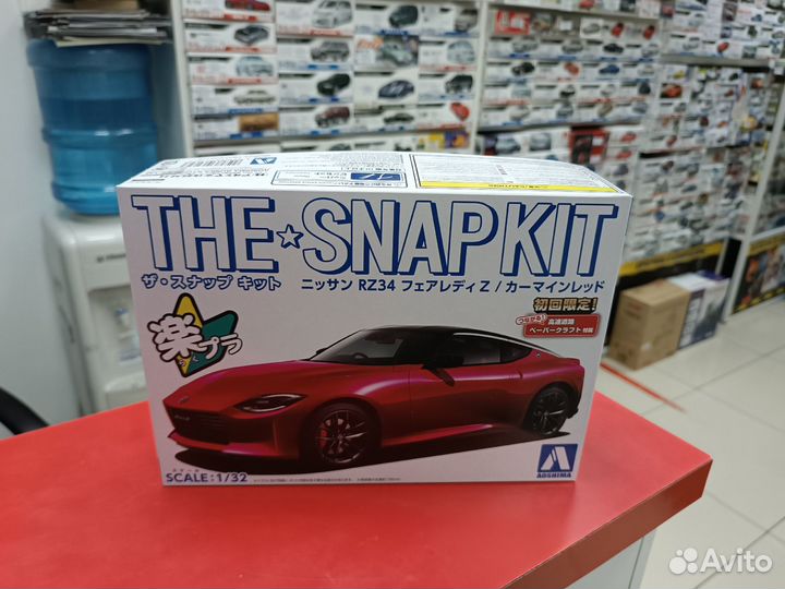 06262 Nissan Fairlady Z RZ34 (Red) 1:32 Aoshima