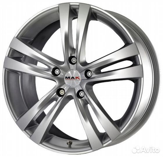 Диски MAK Zenith Hyper Silver 8x19 5x112 ET 50 Dia