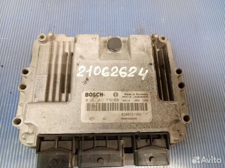 Блок управления двигателем Renault Megane 2