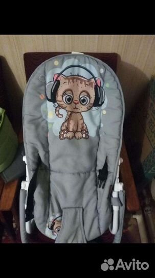 Шезлонг детский