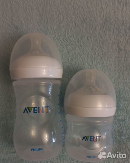 Бутылочки, соски Philips Avent Natural новые