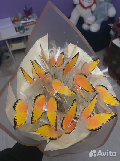 Букеты из бабочек