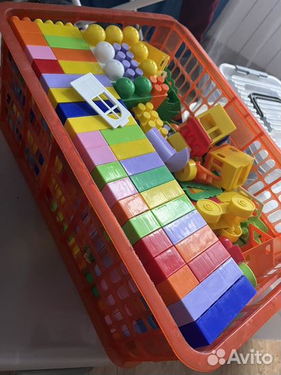 Конструктор полесье дома, поезда