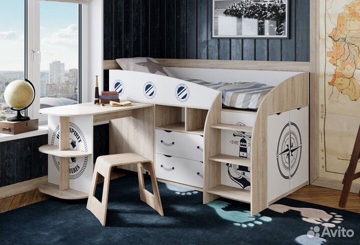 Кровать комбинированная 