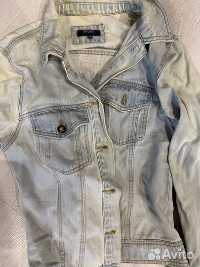 Джинсовая куртка джинсовка