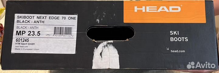 Ботинки Head р-р 37 (23,5) размер