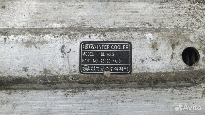 Интеркулер Kia Sorento 1 BL 2003