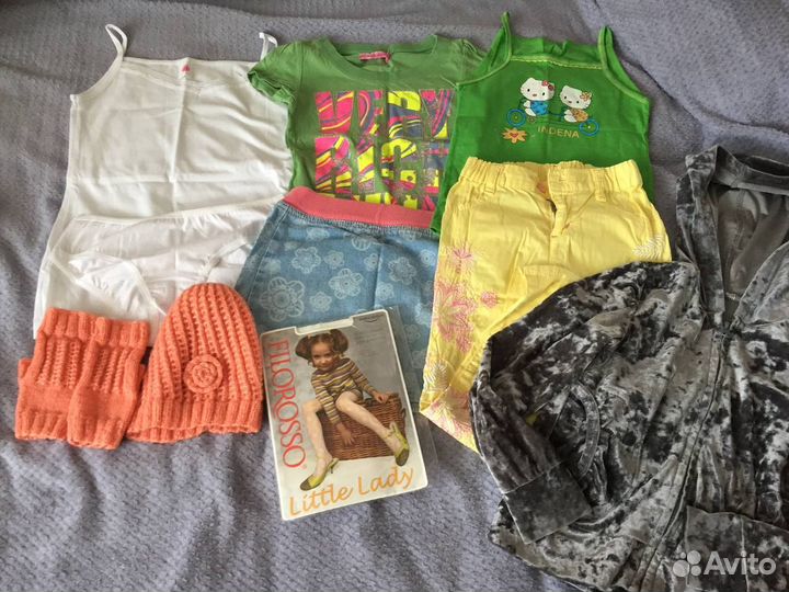 Вещи пакетом на девочку 7-9 лет
