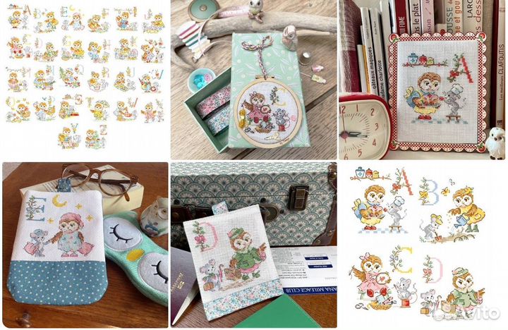 Схемы вышивки Парижских Вышивальщиц