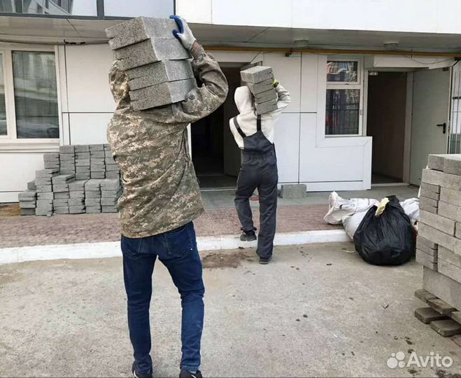 Подъем стройматериалов