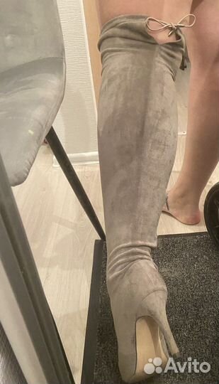 Ботфорты на полную ногу 40