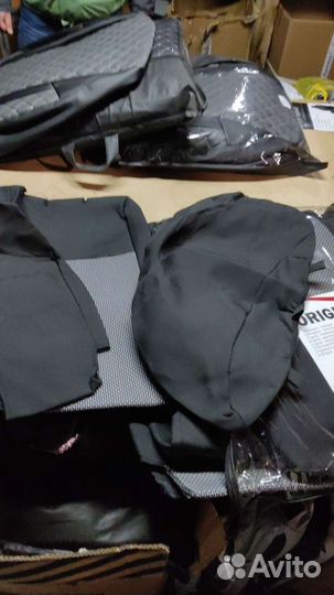 Чехлы Мицубиси Ланцер 9 чёрный жаккард