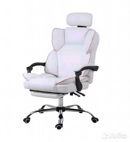 Компьютерное кресло новое белое
