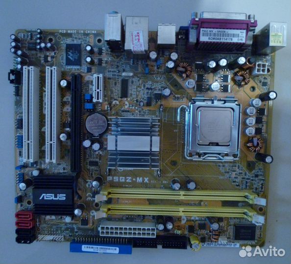 Материнская плата 775