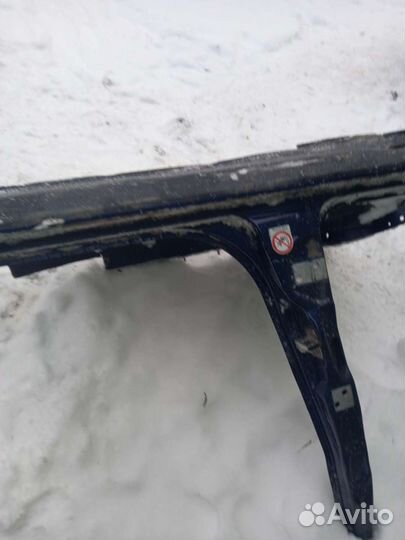 Стойка средняя правая ауди а4 б5 рестайлинг синяя