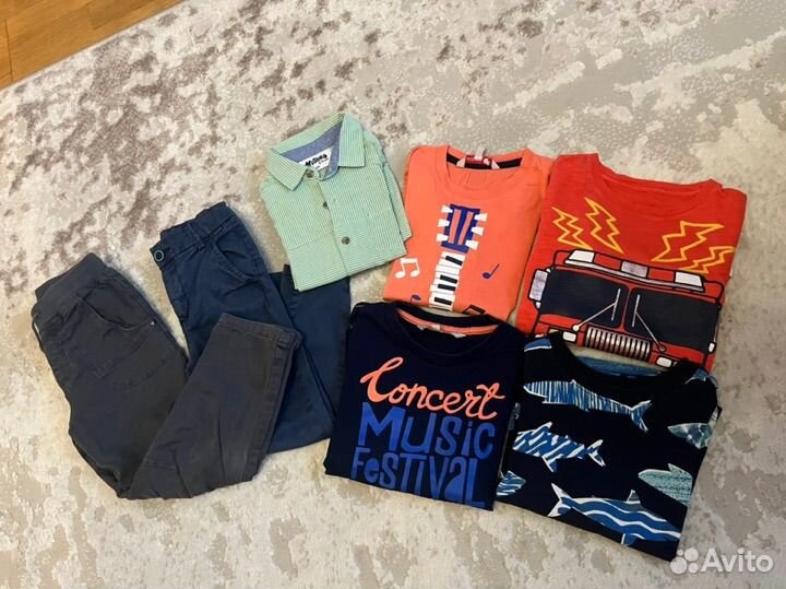 Вещи пакетом на мальчика 104