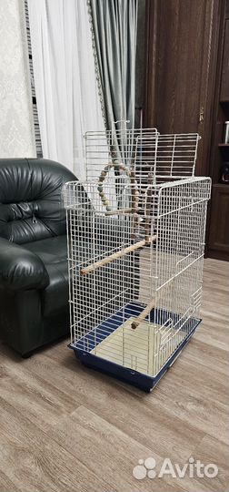 Большая клетка для средних попугаев