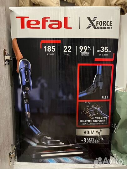 Tefal x force flex купить. Пылесос Тефаль Force Flex 11.60 в коробке. Распаковка пылесоса Tefal x Force 11.60.