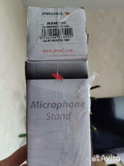 Стойка напольная для микрофона proel rsm 180