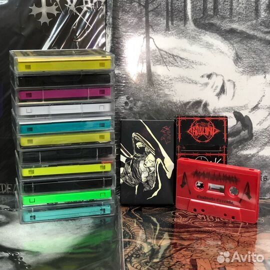 Аудиокассеты металл панк