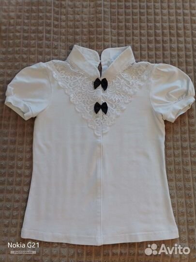 Блузка школьная