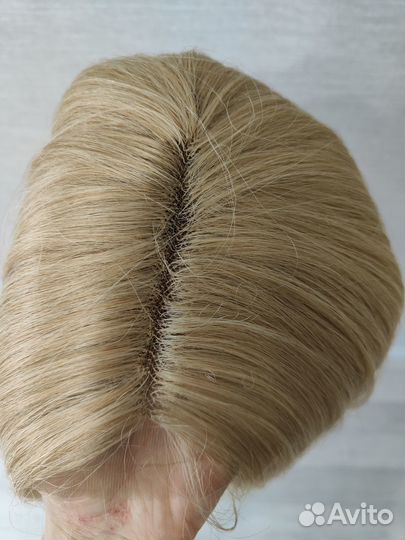 Женский парик, Lace Front, блонд, прямой, 70см