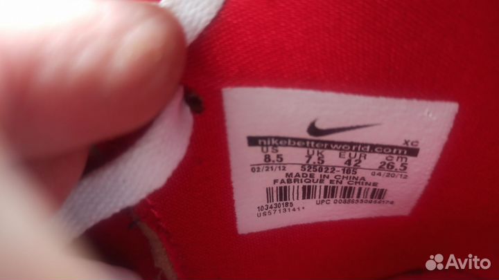 Кроссовки nike 42р, бу