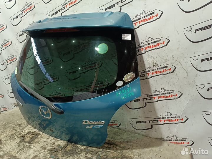 Дверь задняя mazda demio mazda2 DE DE3AS DE3FS DE5FS dejfs D6Y16202XA синий, 40E KA9271