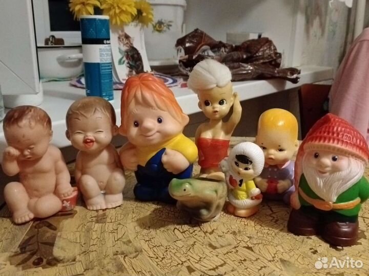 Резиновые пупсики СССР