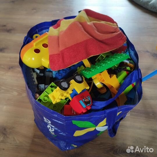 Лего дупло оригинал огромный пакет