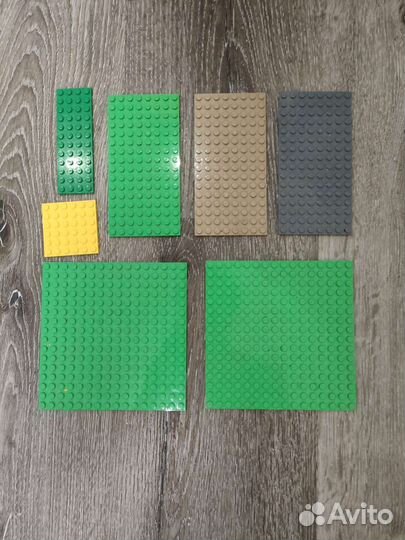 Lego пластины