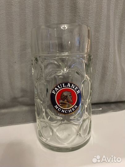 Пивная кружка паулайнер 1 литр