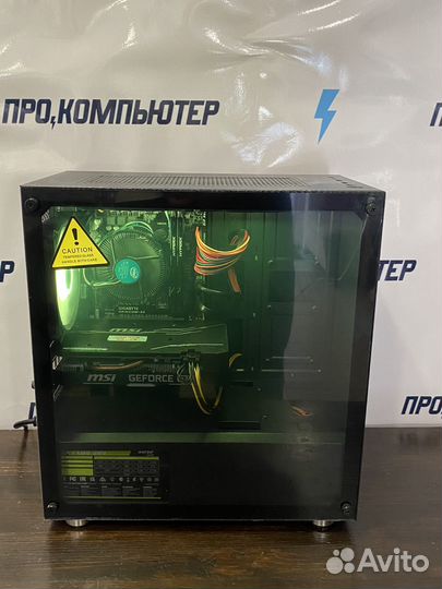 Игровой компьютер i3-7100 RX580 8Gb SSD 16Gb