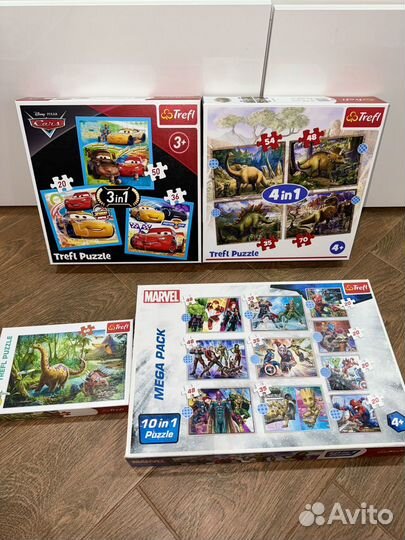 Пазлы Trefl для мальчика