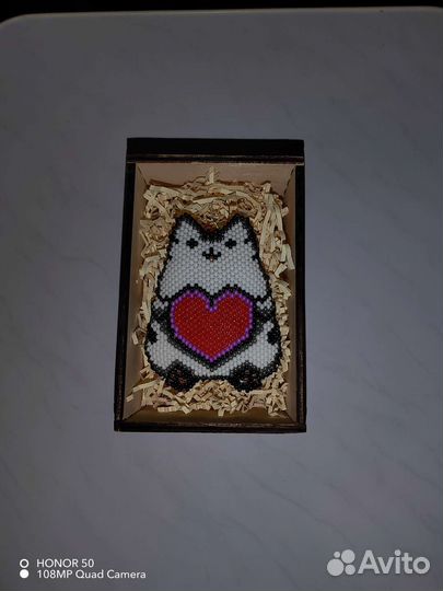 Елочные игрушки ручной работы из бисера