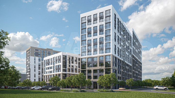 Квартира-студия, 24,4 м², 3/14 эт.