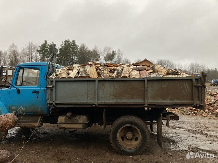 Дрова горбыль пиленый