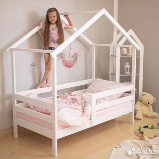 Кроватка MY place детская из натурального дереваТе