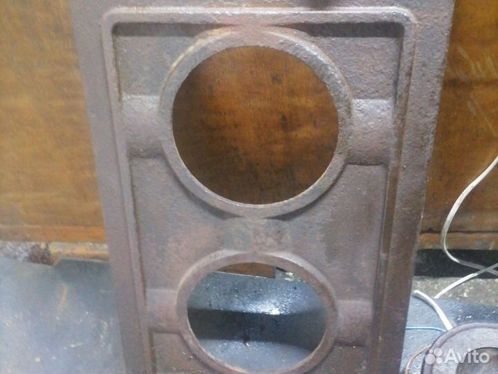 Плита чугунная на печь бу