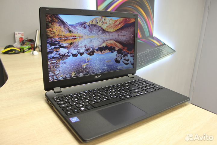 Офисный ноутбук Acer с SSD на Windows 10