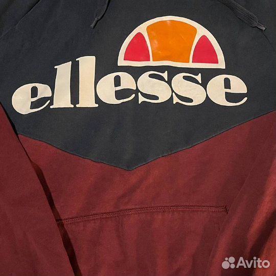 Архив большое лого худи Ellesse оригинал