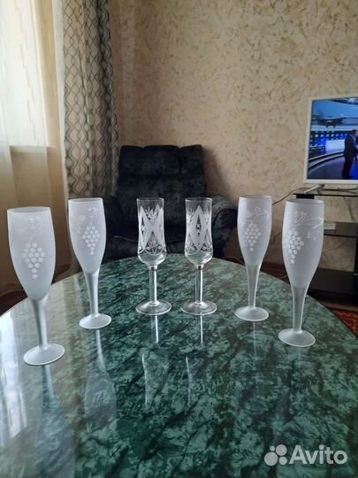 Фужеры,чехословакия