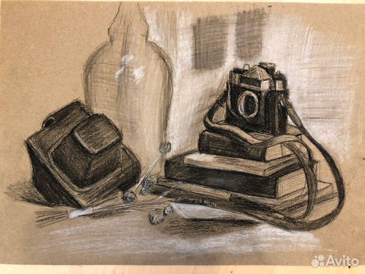 Рисунки пастелью