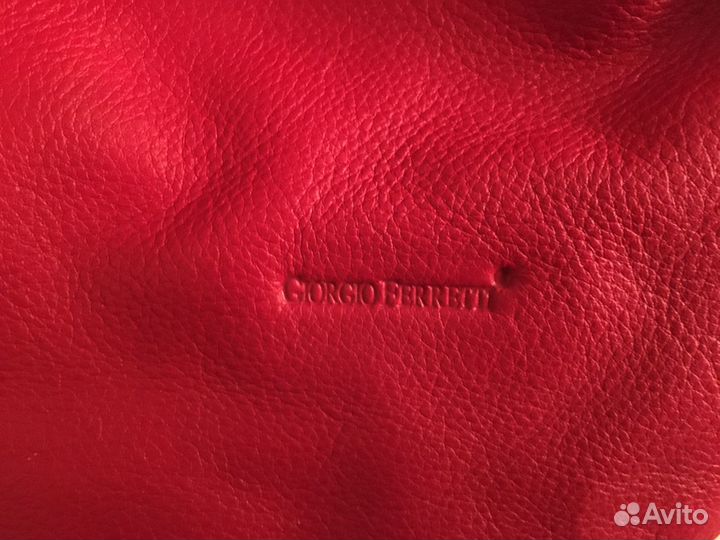 Сумка Giorgio Ferretti натуральная кожа. Италия