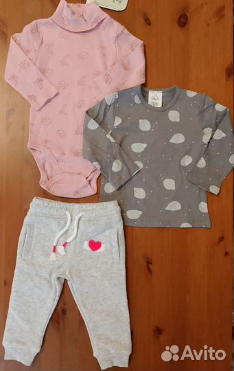 Вещи новые 74 для девочки пакетом