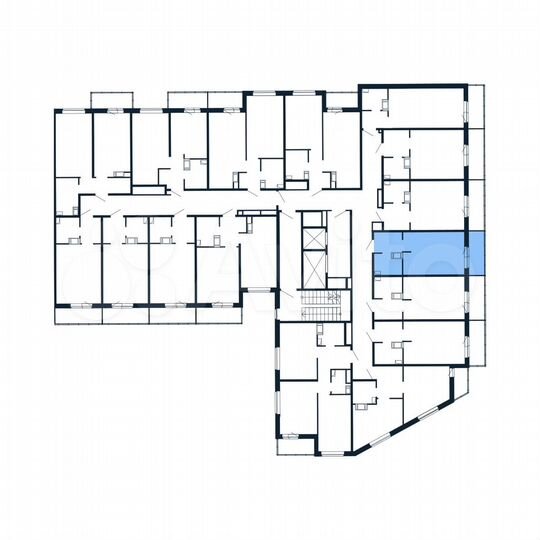Квартира-студия, 24,1 м², 11/12 эт.