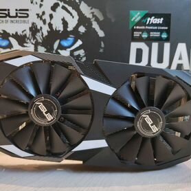 Видеокарта Asus Dual OC RX 580 4Gb