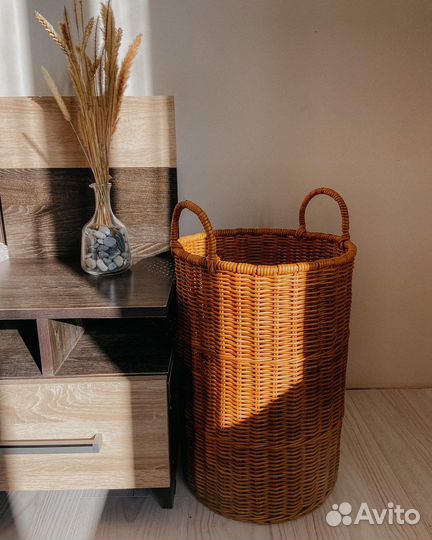 Корзина плетеная