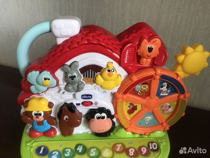 Игрушка Веселая ферма chicco